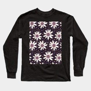 Passion flower pattern Long Sleeve T-Shirt